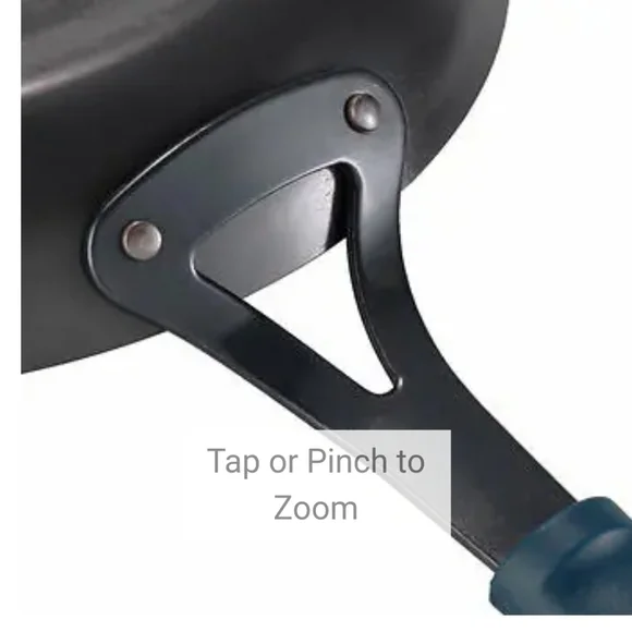 Tramontina 12.5 "carbon steel wok